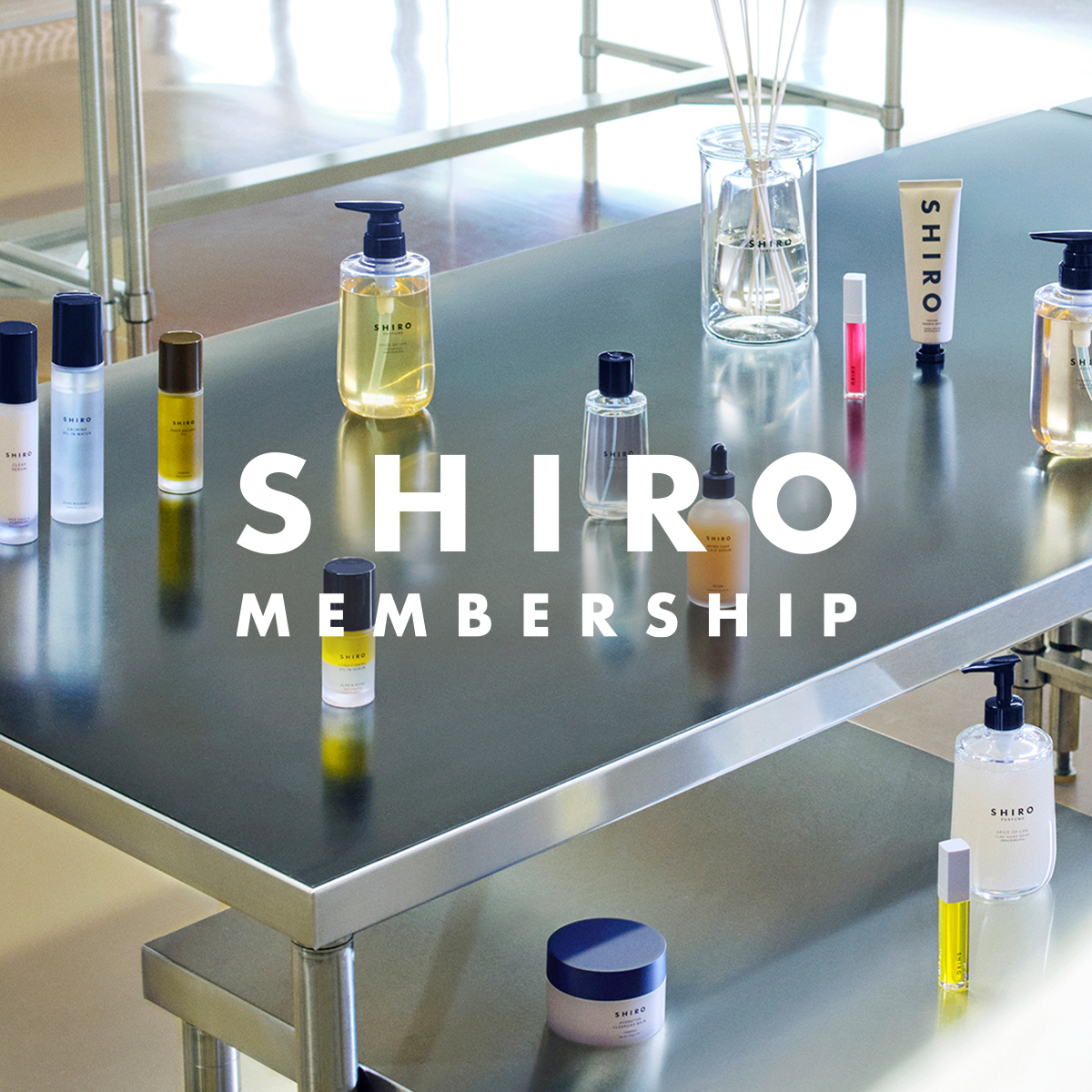 【更新】海外のSHIRO直営店舗での「SHIRO Membership Program」ご利用開始のご案内